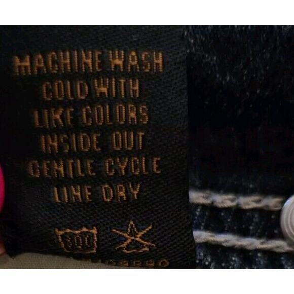 Seven7 Limited Edition Distressed Decorative Jeans Women's Size 22W Stretch Chic - Picture 7 of 7